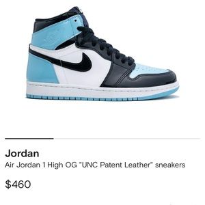 Air Jordan 1 High OG "UNC Patent Leather" sneakers